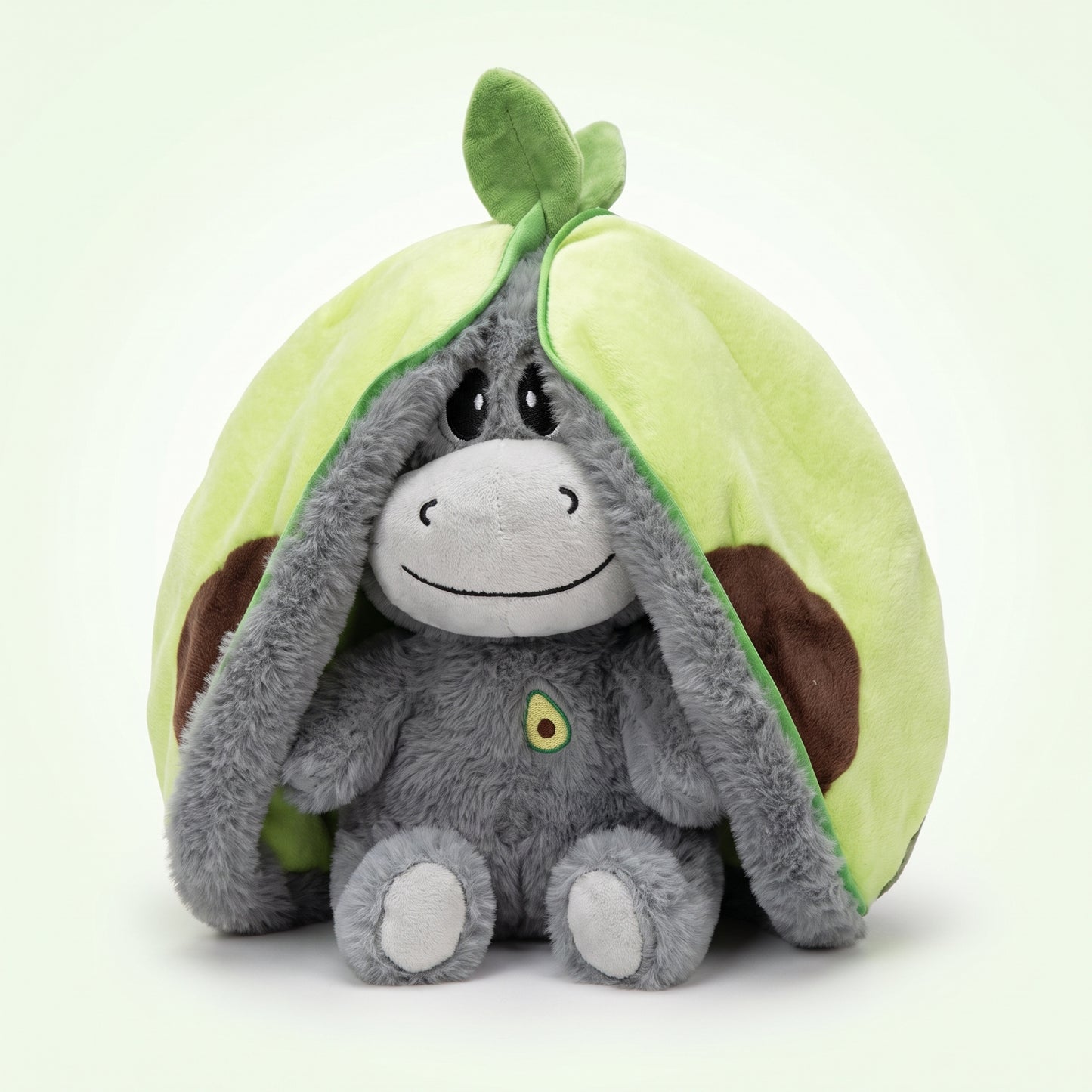 Peluche de burro que respira