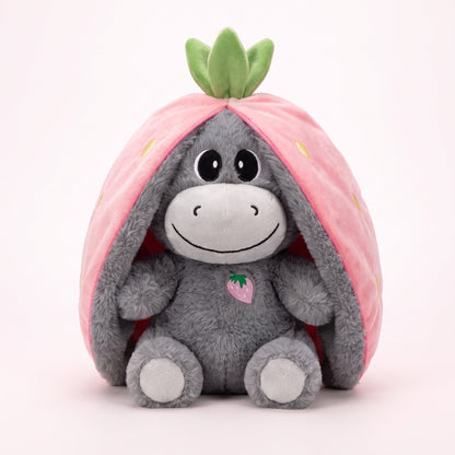 Peluche de burro que respira