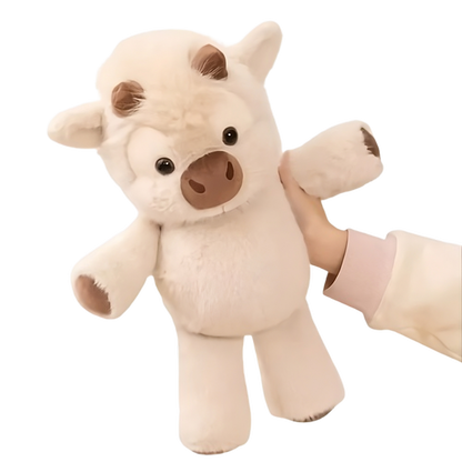 Peluche de vaquita que anda